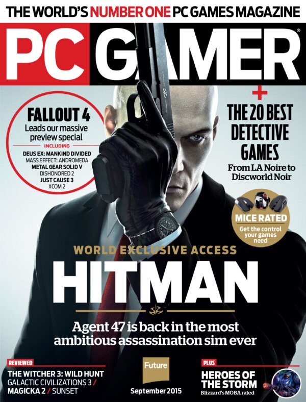 09. PC Gamer USA   September 2015 cover